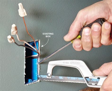 how to remove a electrical box for an outlet|how to replace electrical box.